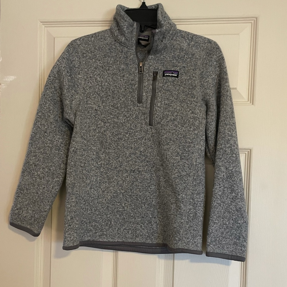Boys Patagonia half zip pullover